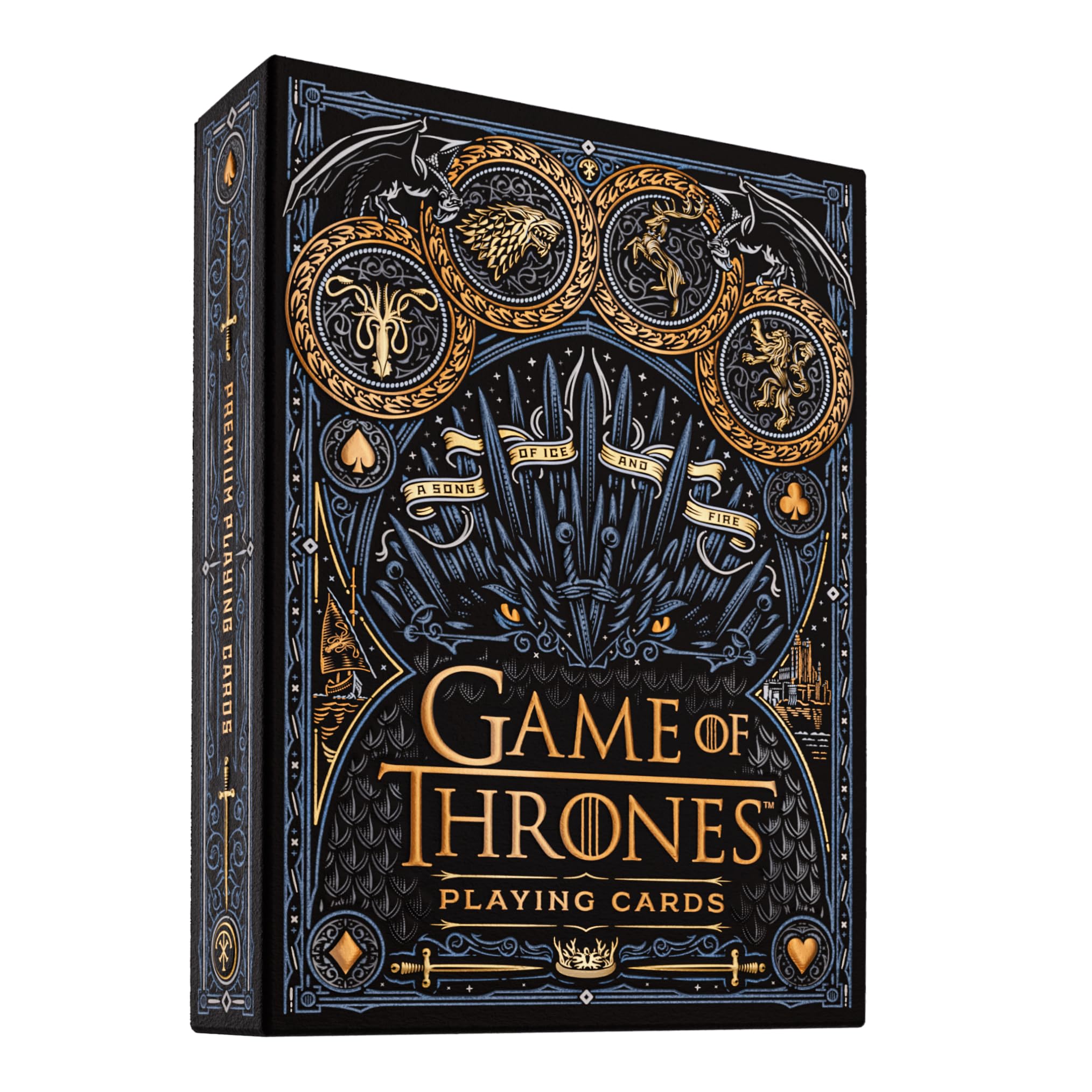 Premium Theory11 Game of Thrones Playing Cards - Poker Size Standard Index Luxury Deck for Collectors, Magic Tricks & Casino Nights