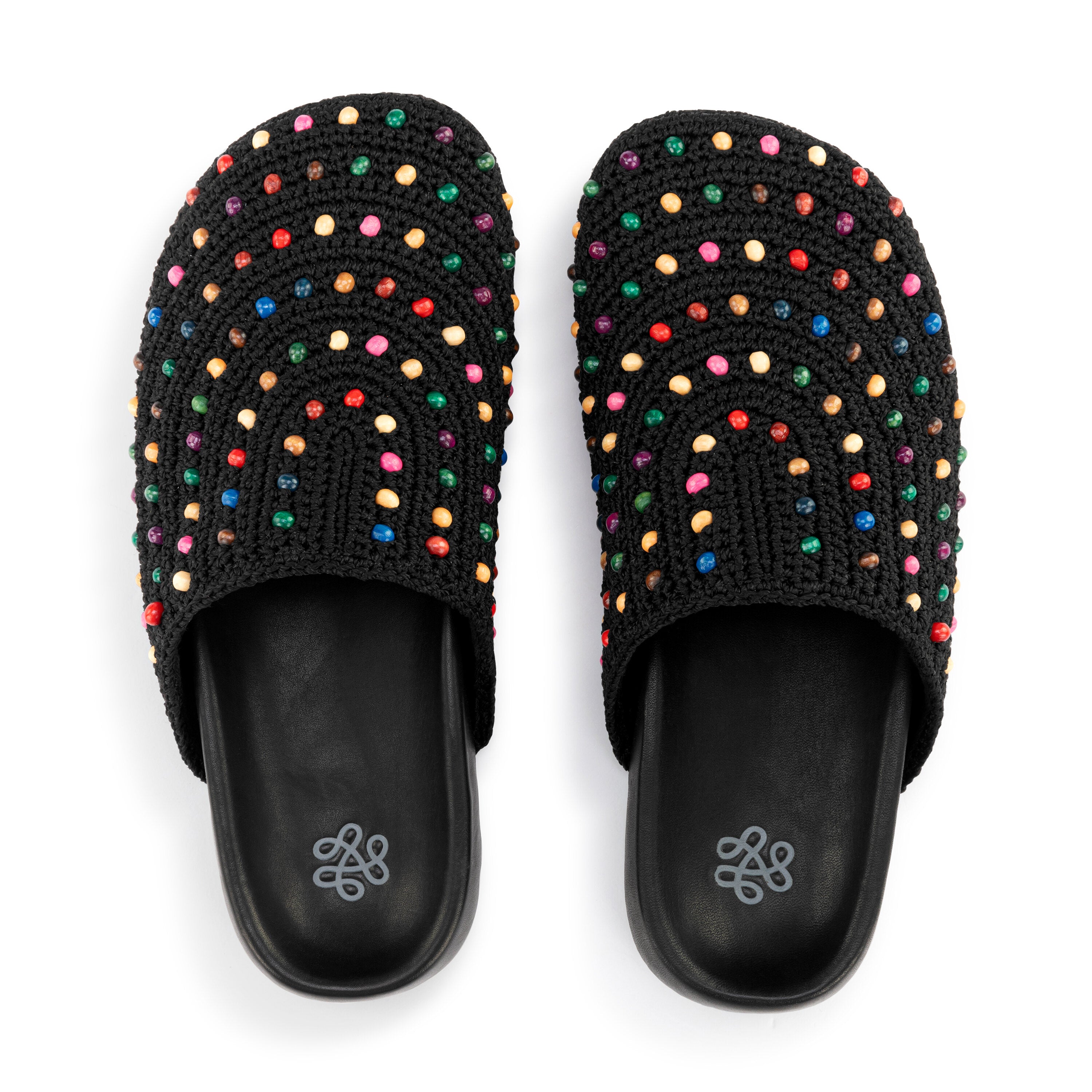 Bolinas Crochet Clogs for Women - Comfortable Handmade Summer Slide Sandals with Arch Support - Perfect for Beach, Pool, and Casual Outings