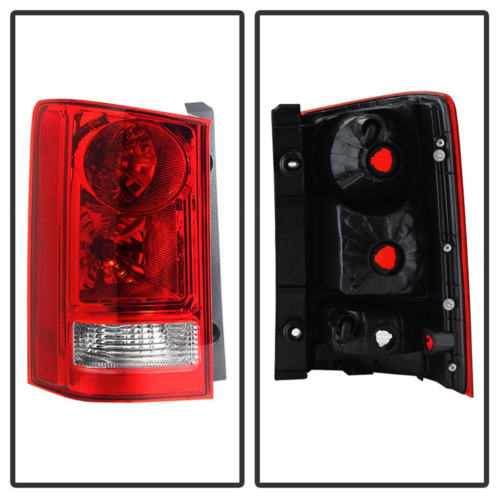 ACANII LED Tail Lights Brake Lamps Replacement for 2009-2015 Honda Pilot - Left & Right Pair - Enhanced Visibility & Safety for Night Driving & Bad Weather Conditions