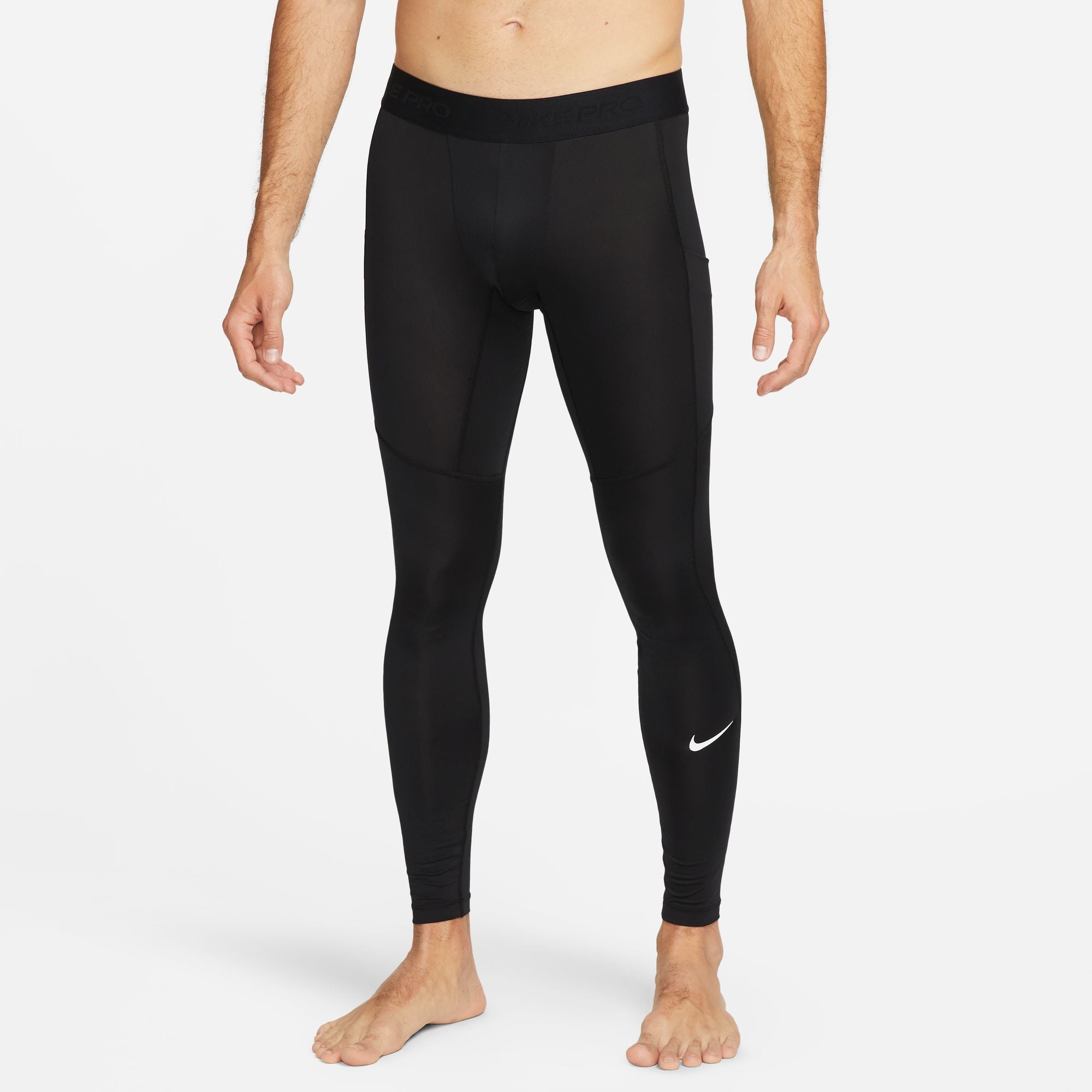 Nike Dri-FIT Men's Running Tights - Moisture-Wicking, Breathable & Stretchable Workout Pants for Gym, Jogging & Training