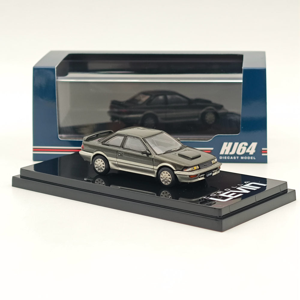 1/64 Scale Toyota Corolla Levin GT-Z AE92 Diecast Model Car - Hobby Japan Collectible Toy for Car Enthusiasts, Perfect for Display, Racing Game Scenes & Model Car Collections