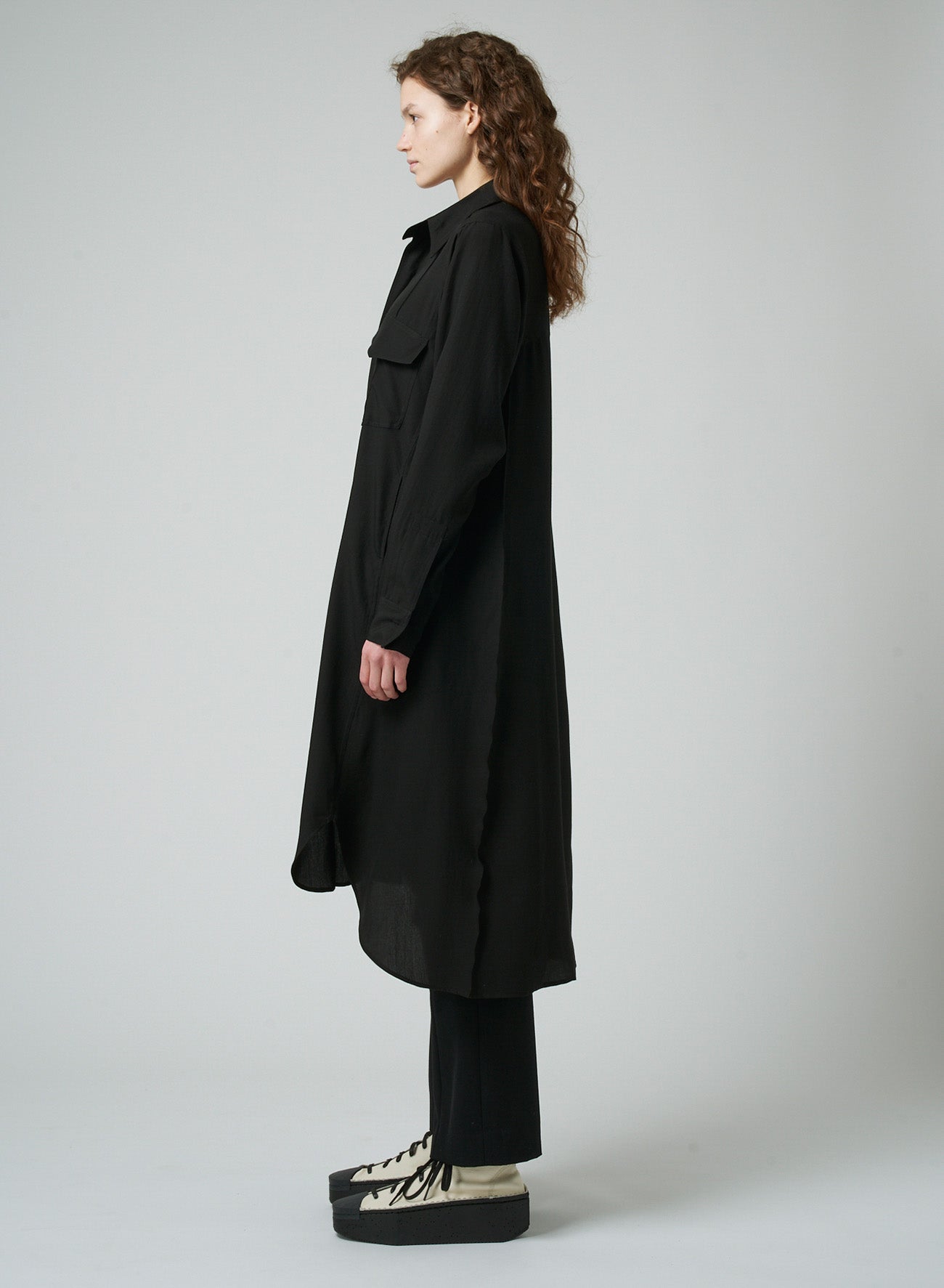 Premium Cellulose Poplin Work Shirt Long Dress - Comfortable & Stylish Office Wear for Women | Perfect for Business Casual, Professional Meetings & Formal Events