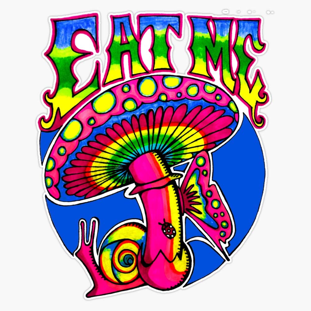 Eat Me 2 Vinyl Waterproof Sticker Decal - 5 Inch Durable Decorative Sticker for Cars, Laptops, Walls, Windows & Bumpers - Perfect for Personalizing Vehicles, Electronics & Home Decor