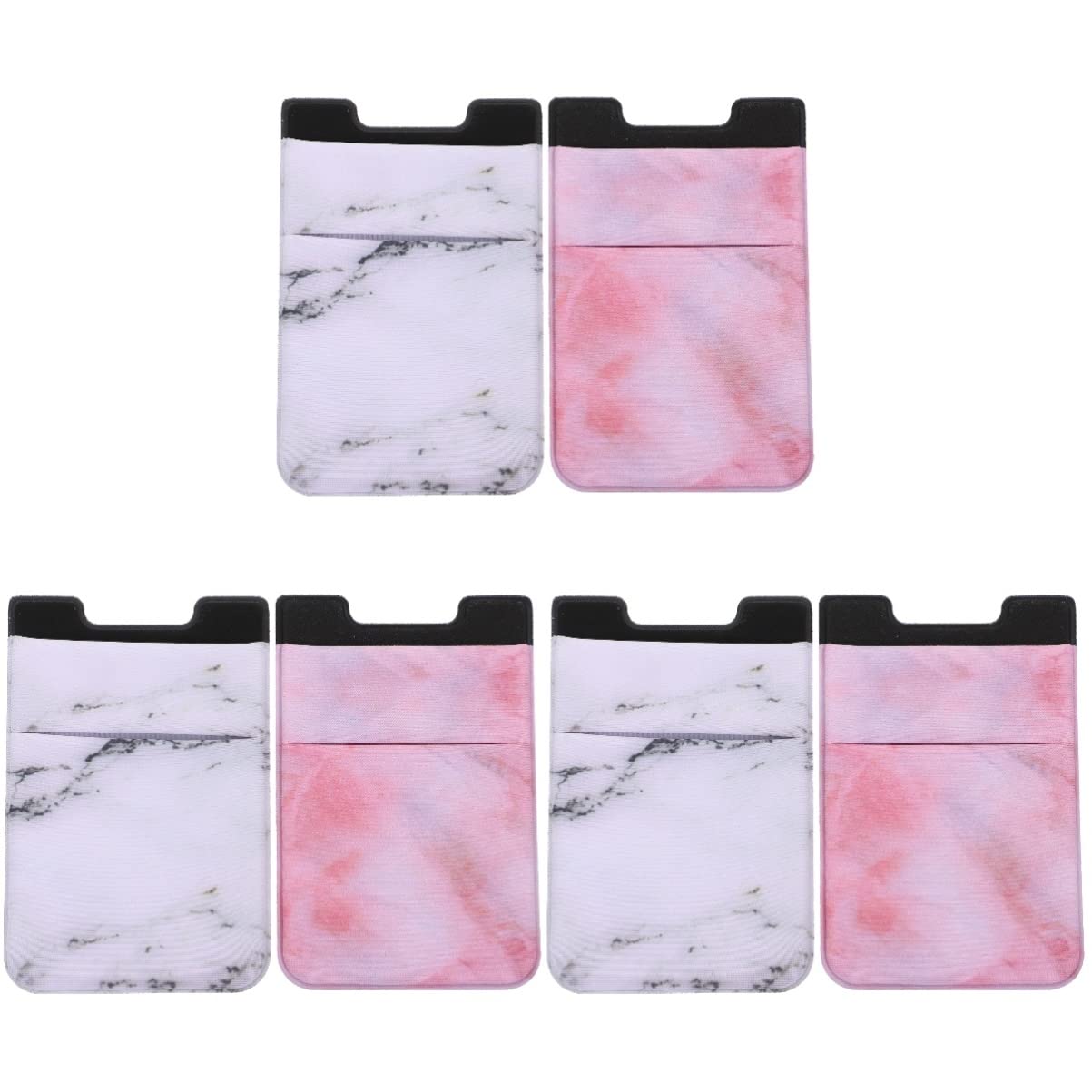 Hemobllo 3-Piece Phone Card Holder - Slim Wallet Case for iPhone & Android | RFID Blocking Credit Card Holder | Perfect for Travel, Shopping & Daily Use