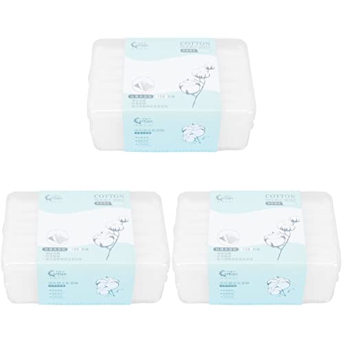 Minkissy 474pcs Reusable Makeup Remover Pads - Washable & Thick for Face & Eyes