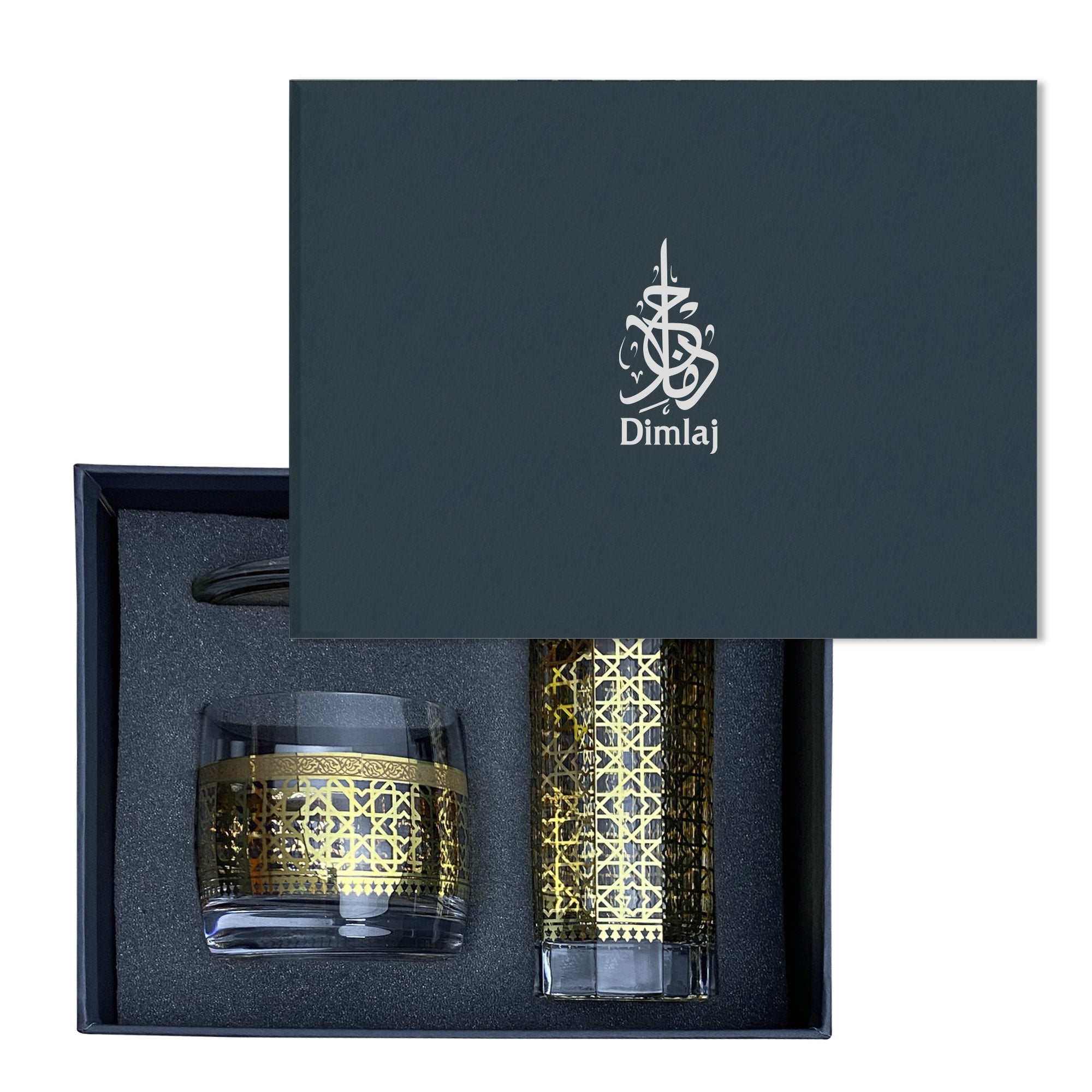 Dimlaj Cordoba Gold Censer with Candle Holder - Premium Incense Burner for Home Decor, Meditation & Aromatherapy | Perfect for Yoga, Spa & Relaxation Spaces