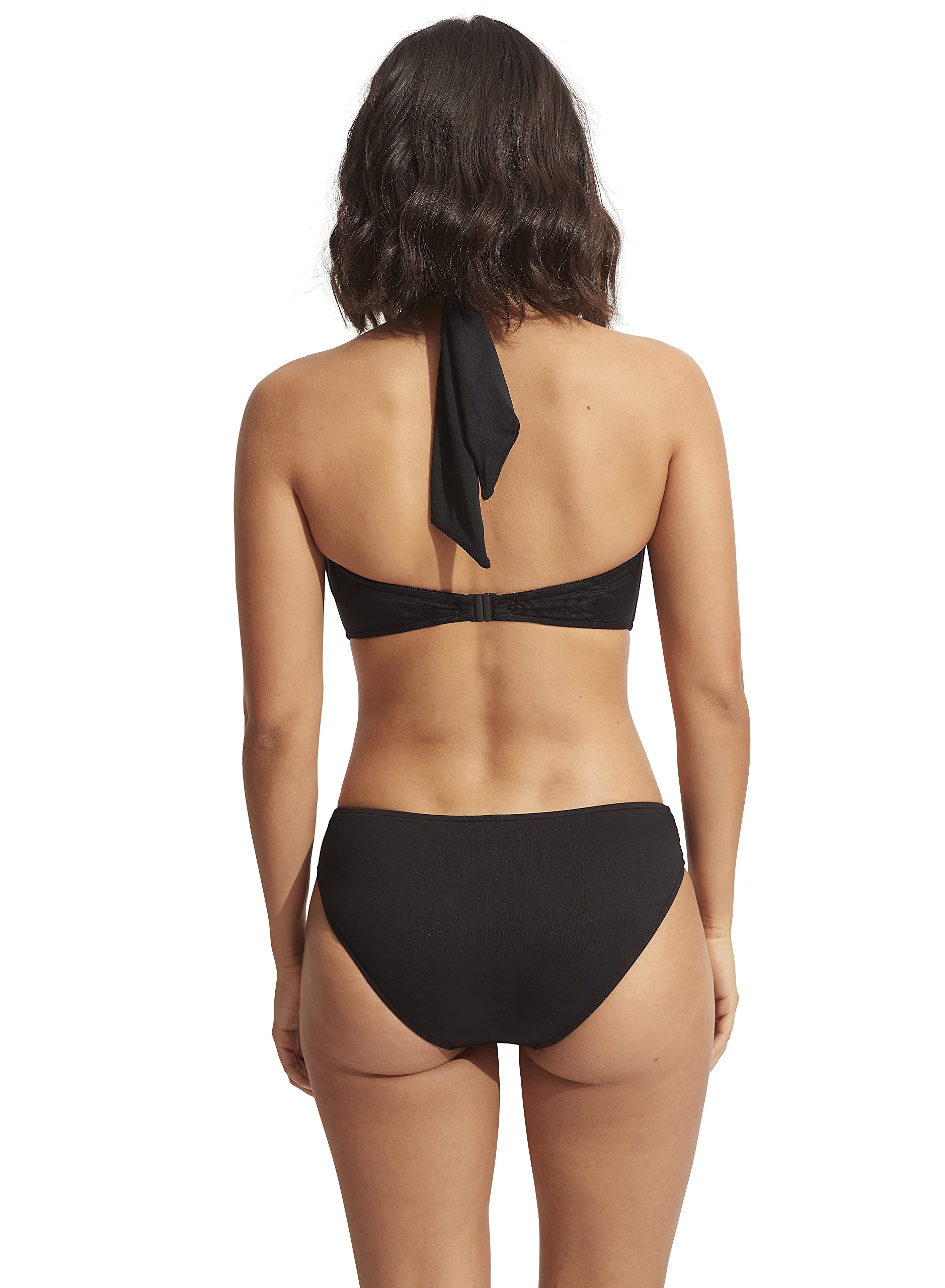 Seafolly Women's Bandeau Halter Bikini Top Swimsuit - Sexy Summer Beachwear for Pool, Vacation & Water Sports