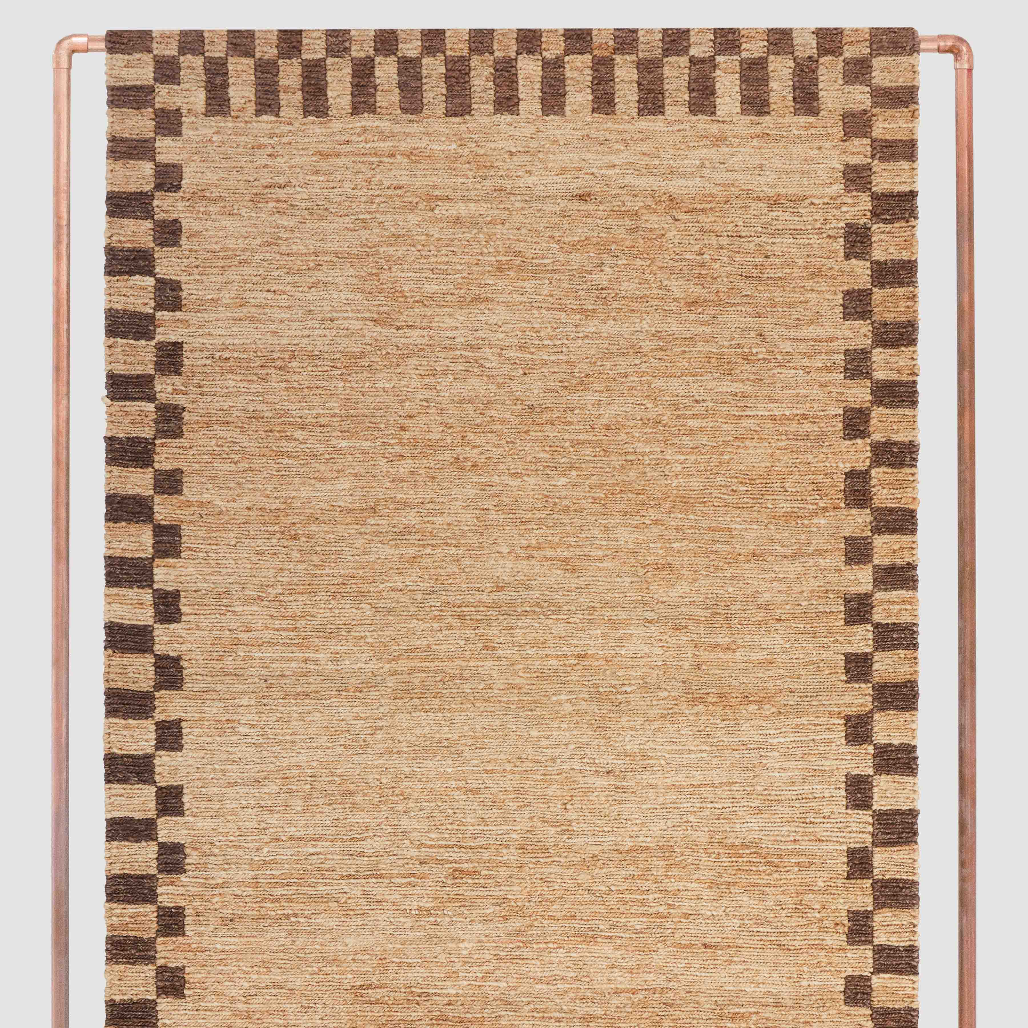 Elora Jute Area Rug - Natural Handwoven Eco-Friendly Floor Mat for Living Room, Bedroom & Home Decor - Perfect for Boho, Farmhouse & Coastal Style Interiors