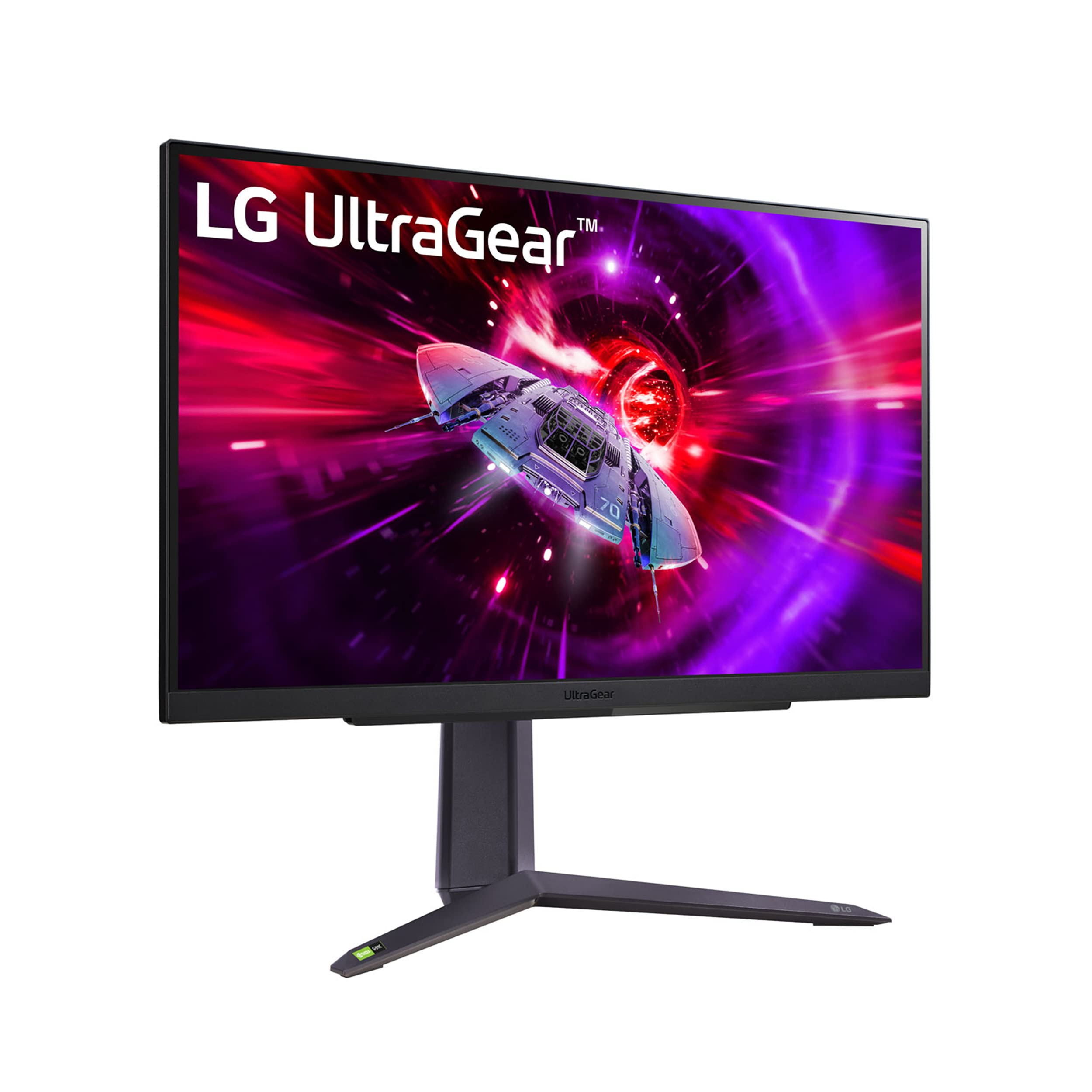 LG 27GS75QX-B UltraGear QHD 27-inch Gaming Monitor - 2560x1440 IPS Display, 1ms Response, 180Hz Refresh Rate, HDR10, NVIDIA G-Sync & AMD FreeSync Compatible - Perfect for Esports, FPS Gaming & Home Office Setup