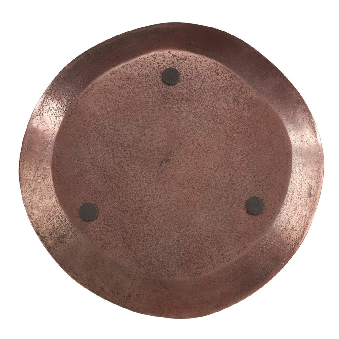 Premium Brushed Aluminum Charger Plates 13 Inch Round - Set of 4 Elegant Copper Dinner Plates for Wedding Banquets, Holiday Parties & Home Decor | Rust-Proof, Dishwasher Safe Serving Trays for Formal Dining & Special Occasions