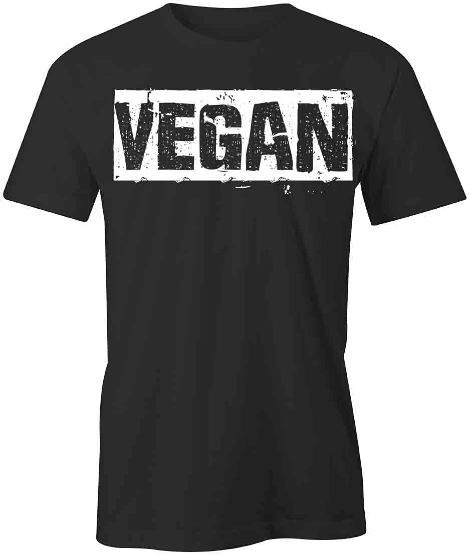 Vegan T-Shirt for Women & Men | Eco-Friendly Black Cotton Graphic Tee with Stylish Print | Perfect for Casual Wear, Animal Rights Events & Sustainable Fashion