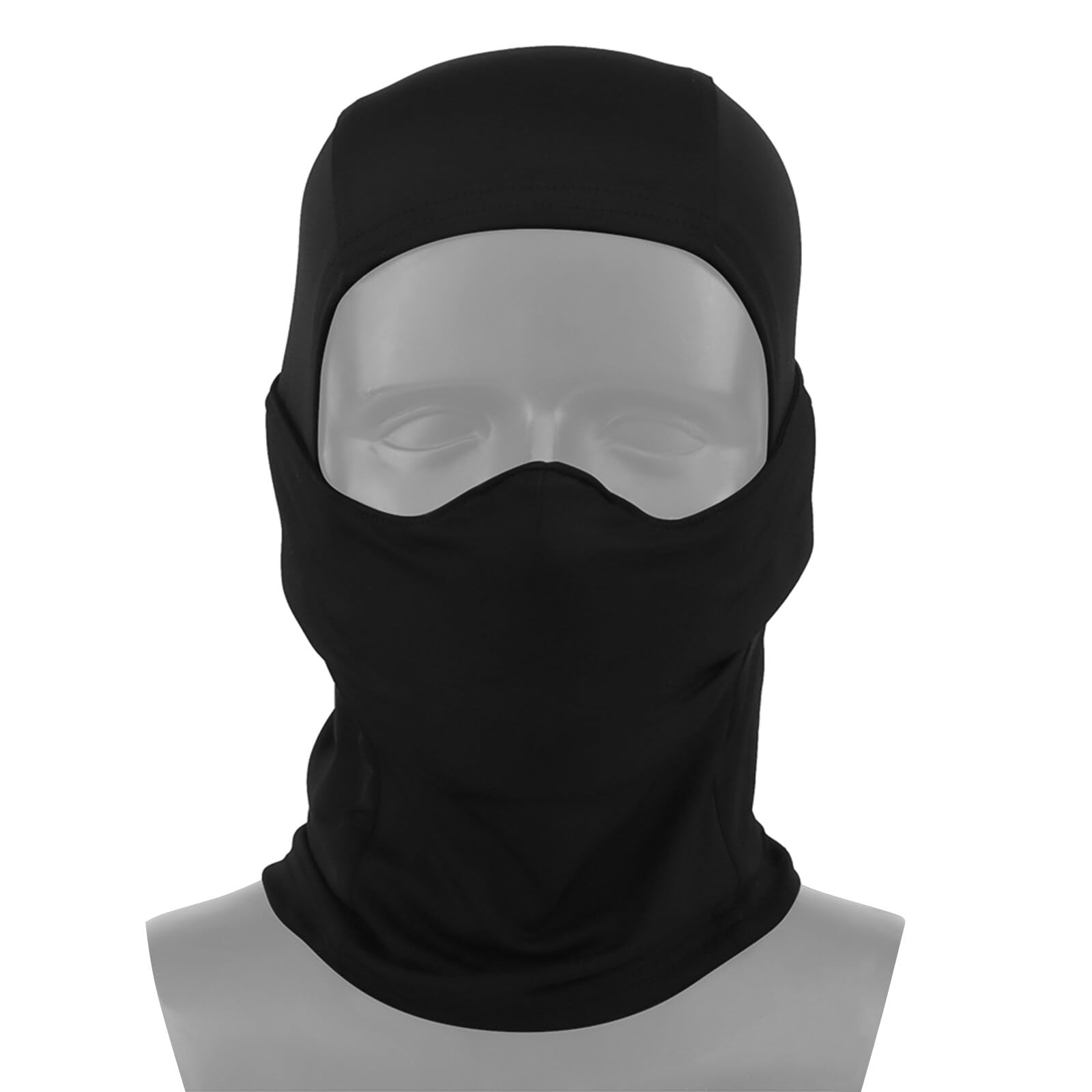 AOUTACC Balaclava Airsoft Mask - Ninja Style Tactical Full Face Protective Mask, Soft Silicone for Airsoft, Cycling, Motorcycle & Outdoor Sports - Perfect for Paintball, Skiing & Winter Activities