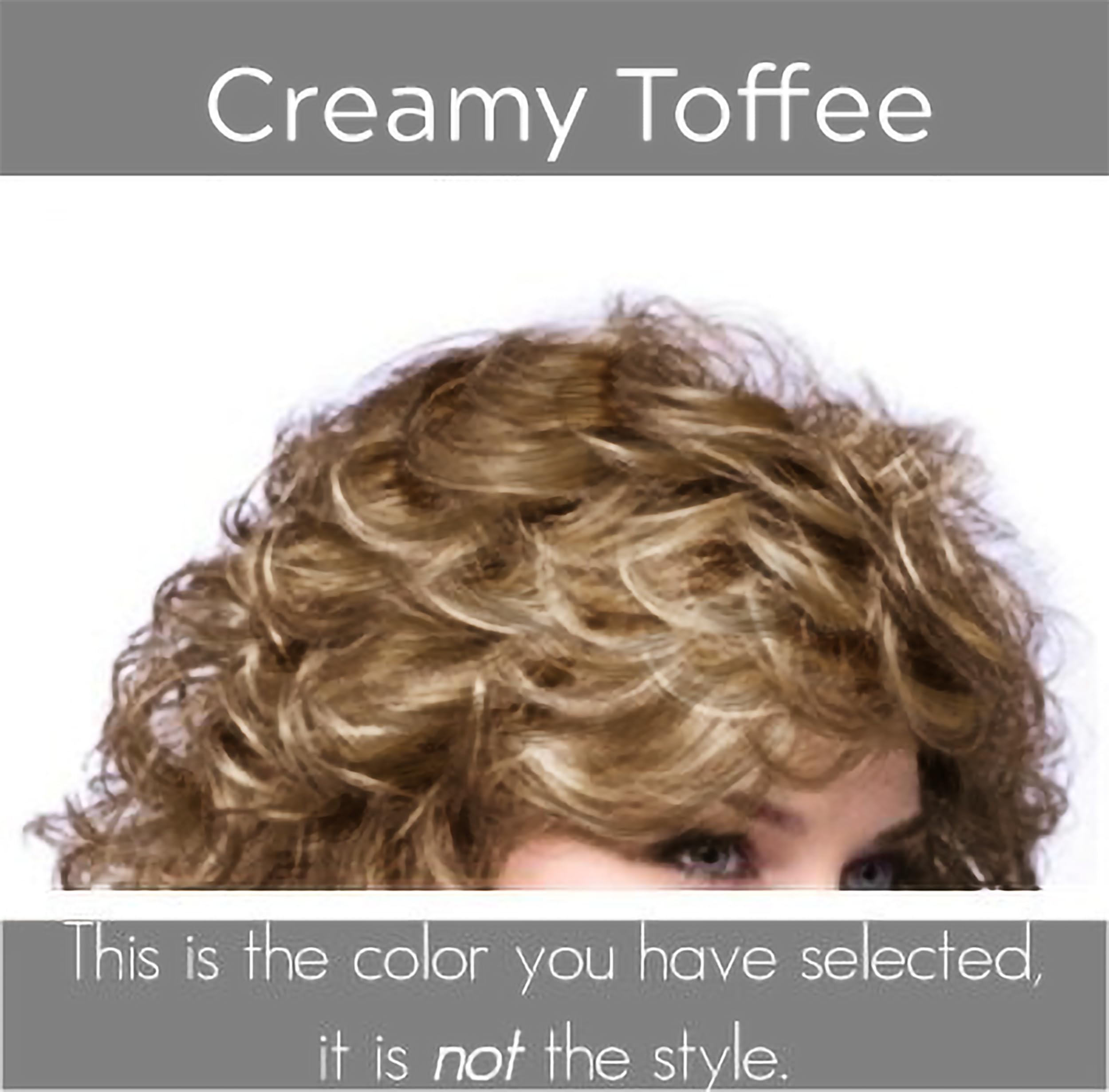 Rene of Paris Noriko Angelica Partial Monofilament Synthetic Wig with Wig Lift Comb - Creamy Toffee-R - 2-Piece Bundle for Everyday Wear & Special Occasions