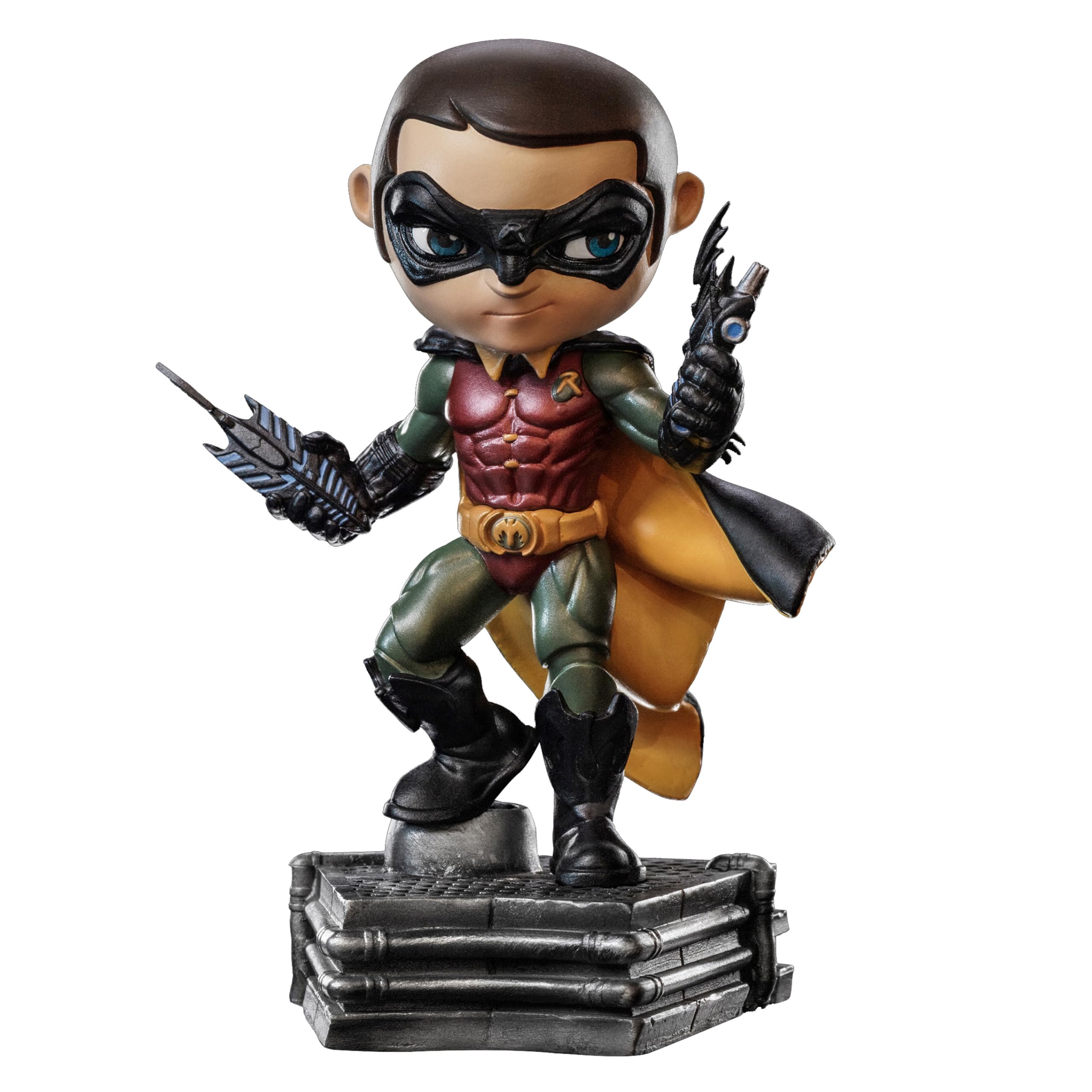 Iron Studios Mini Statue Robin Batman Forever 14cm - Collectible Action Figure for DC Comics Fans, Home Display & Gift Idea