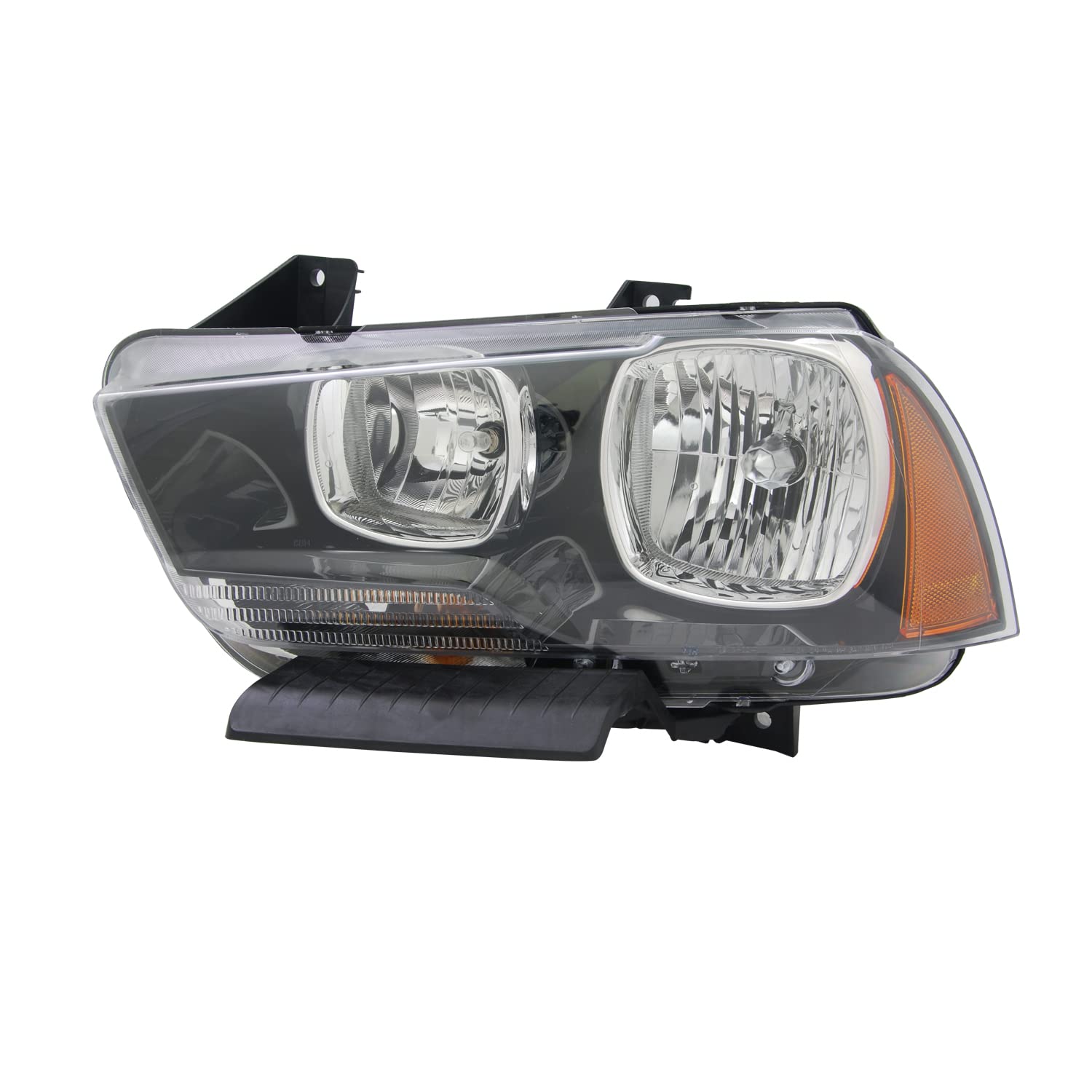 TYC 20-9200-00-1 Replacement Headlight Assembly - Compatible with Dodge Charger Left Side Driver Headlamp - Perfect for Night Driving & Foggy Conditions
