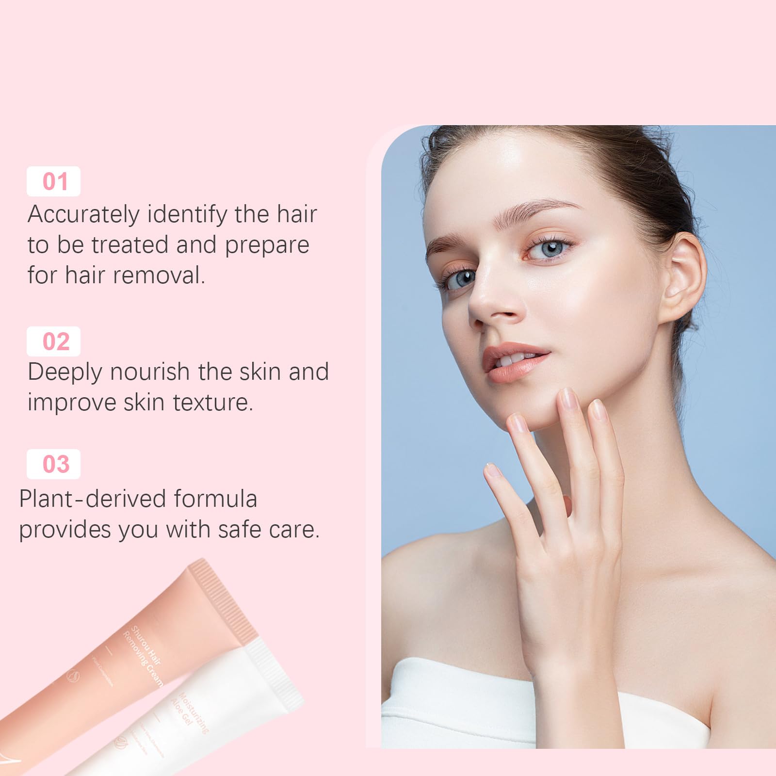 SilkLip Hair Removal Kit - Painless & Effective At-Home Hair Remover for Women & Men - Smooth Skin on Legs, Arms, Bikini Line & Face - Rechargeable & Portable for Travel Use
