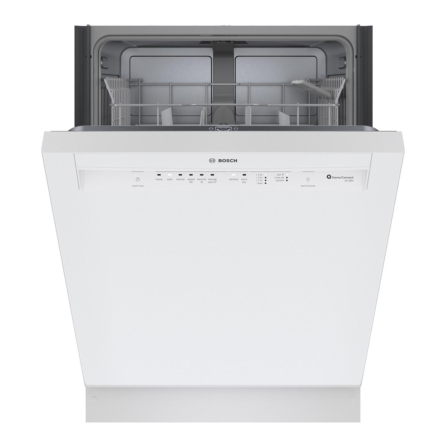 Bosch 24 Inch Smart Dishwasher with Home Connect - SHE3AEM2N | Energy Star Certified | Ultra Quiet Operation | Perfect for Modern Kitchens & Open-Concept Homes