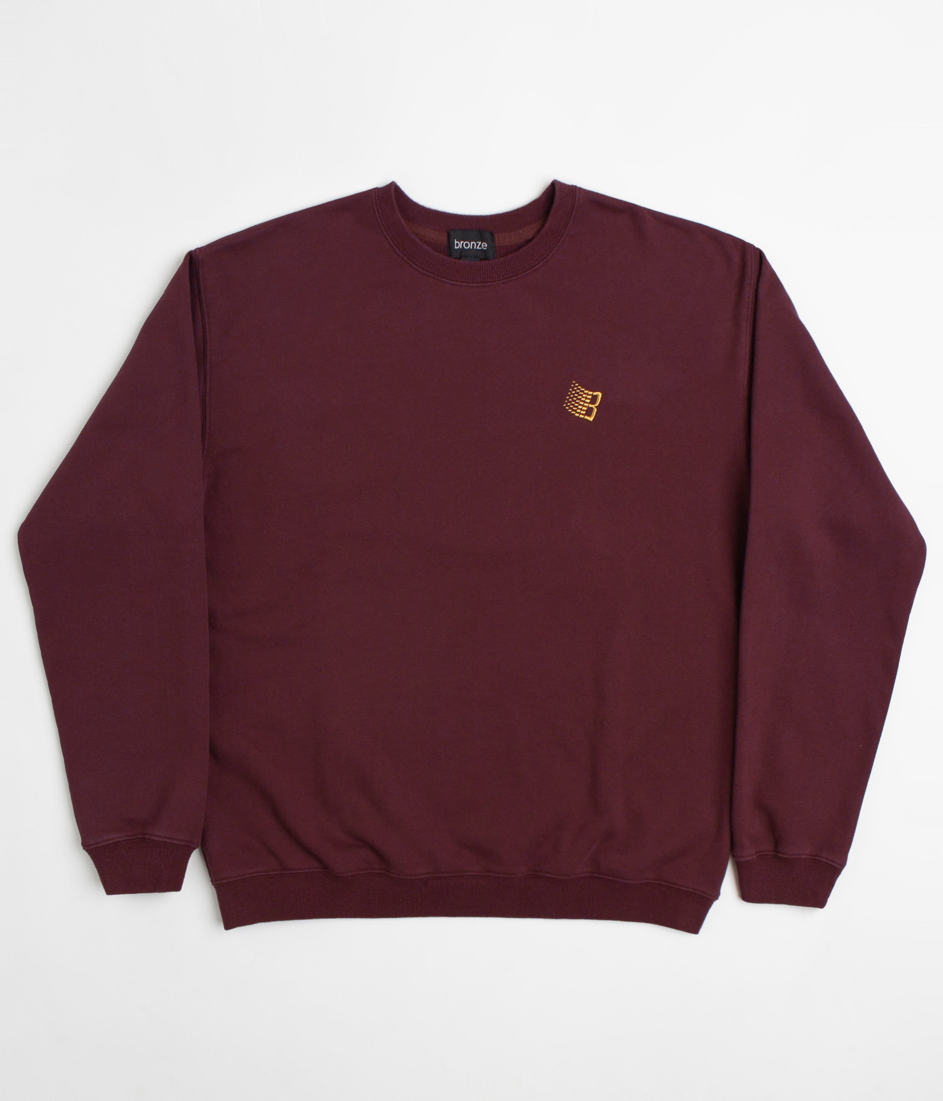 Bronze 56K Logo Crewneck Sweatshirt for Men & Women - Soft Cotton Pullover Hoodie - Vintage Streetwear Style - Perfect for Casual Wear, Gym & Outdoor Activities