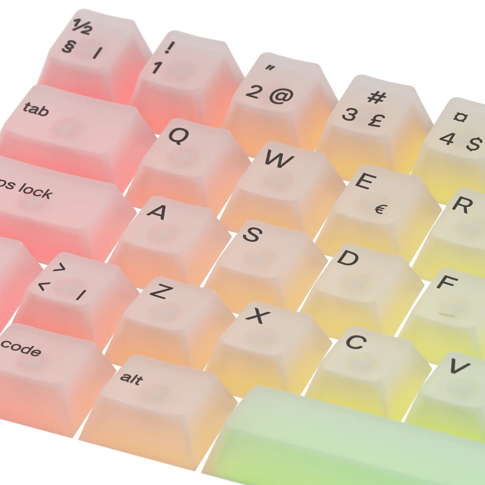 Polychroma Nordic Keycaps - Custom Mechanical Keyboard Keycaps for Gaming & Typing - Perfect for PC, Mac & Laptop Keyboards