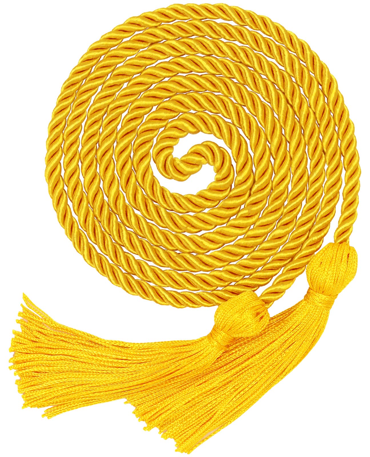 2025 Graduation Honor Cords - Gold Academic Achievement Cords for High School & College Graduation Ceremonies - Perfect for Commencement, Honors Recognition & Academic Awards