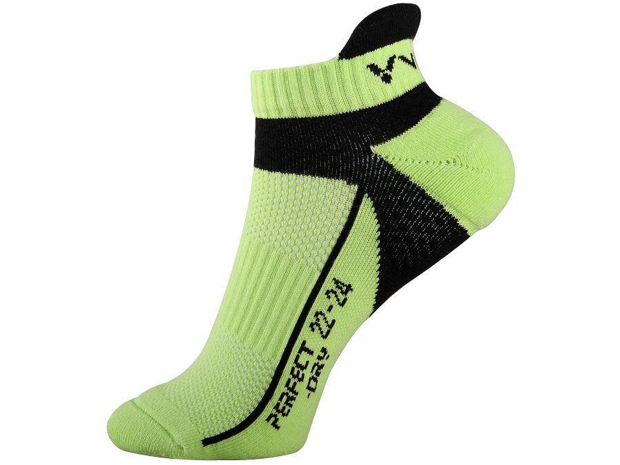 Victor Sport Low Cut Socks SK 244C - Breathable Athletic Socks for Men & Women - Green/Black - Perfect for Running, Gym & Everyday Wear