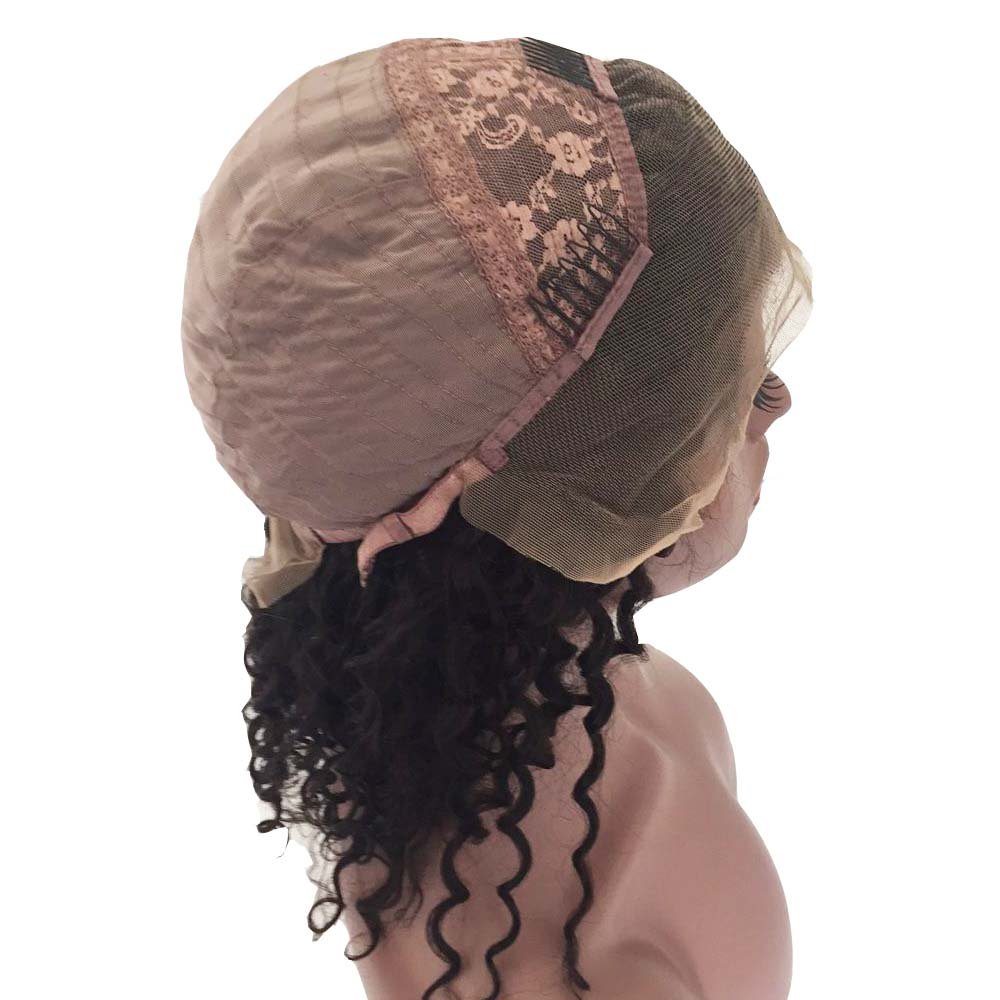 Short Human Hair Lace Front Wig for Black Women - 12