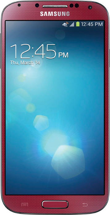 Samsung Galaxy S4 32GB Smartphone - Verizon Unlocked, Red Aurora Color | Perfect for Business, Travel & Everyday Use