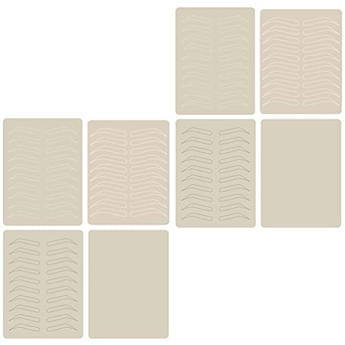 Healifty 8-Piece Tattoo Practice Skin Kit - Silicone Eyebrow & Microblading Training Sheets for Permanent Makeup Artists | Perfect for Beginners, Professionals & Tattoo Practice at Home or Salon