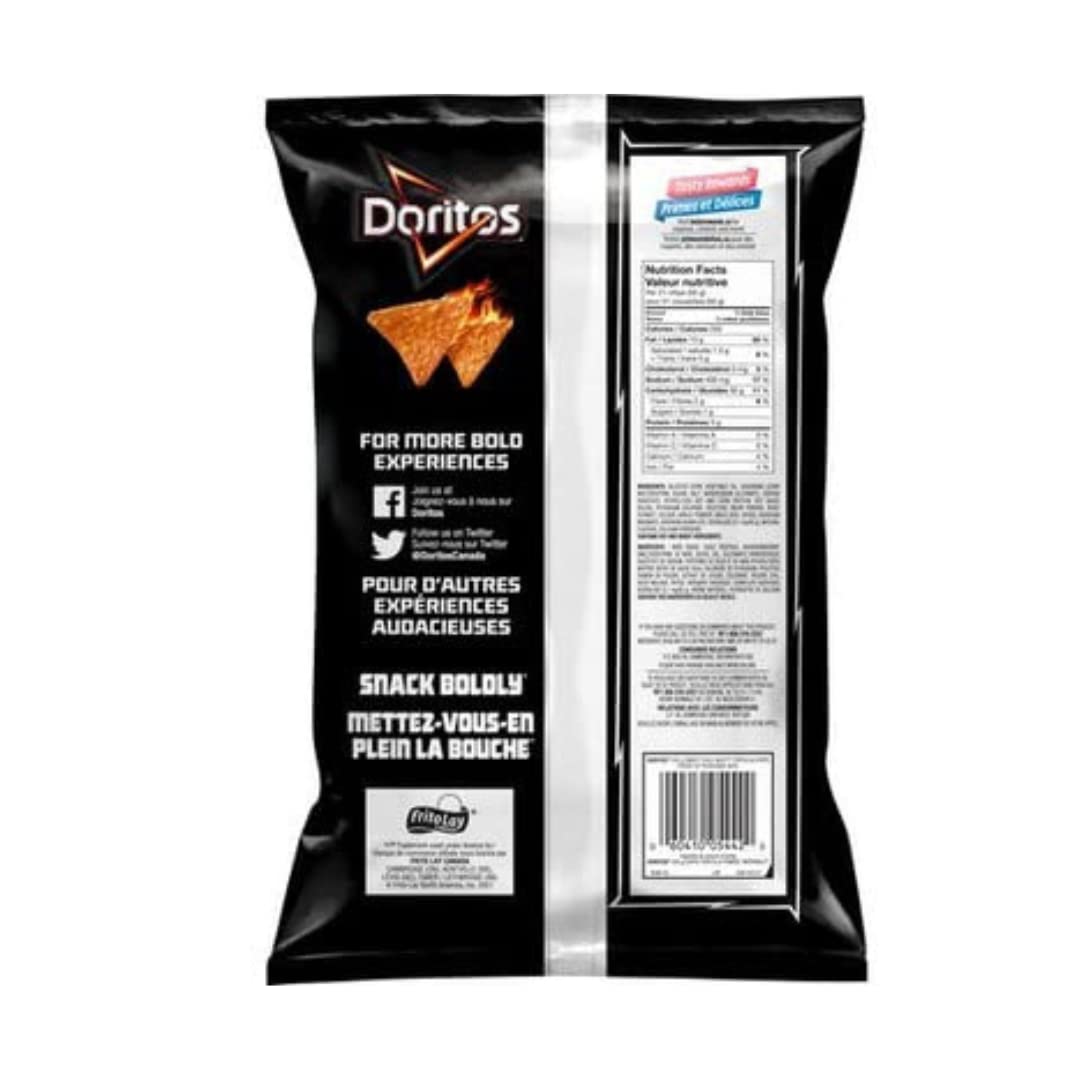 Doritos Sweet Chili Heat Tortilla Chips 8.2oz (5-Pack) | Spicy Snacks for Parties, Movie Nights & Game Day | Shipped from Canada