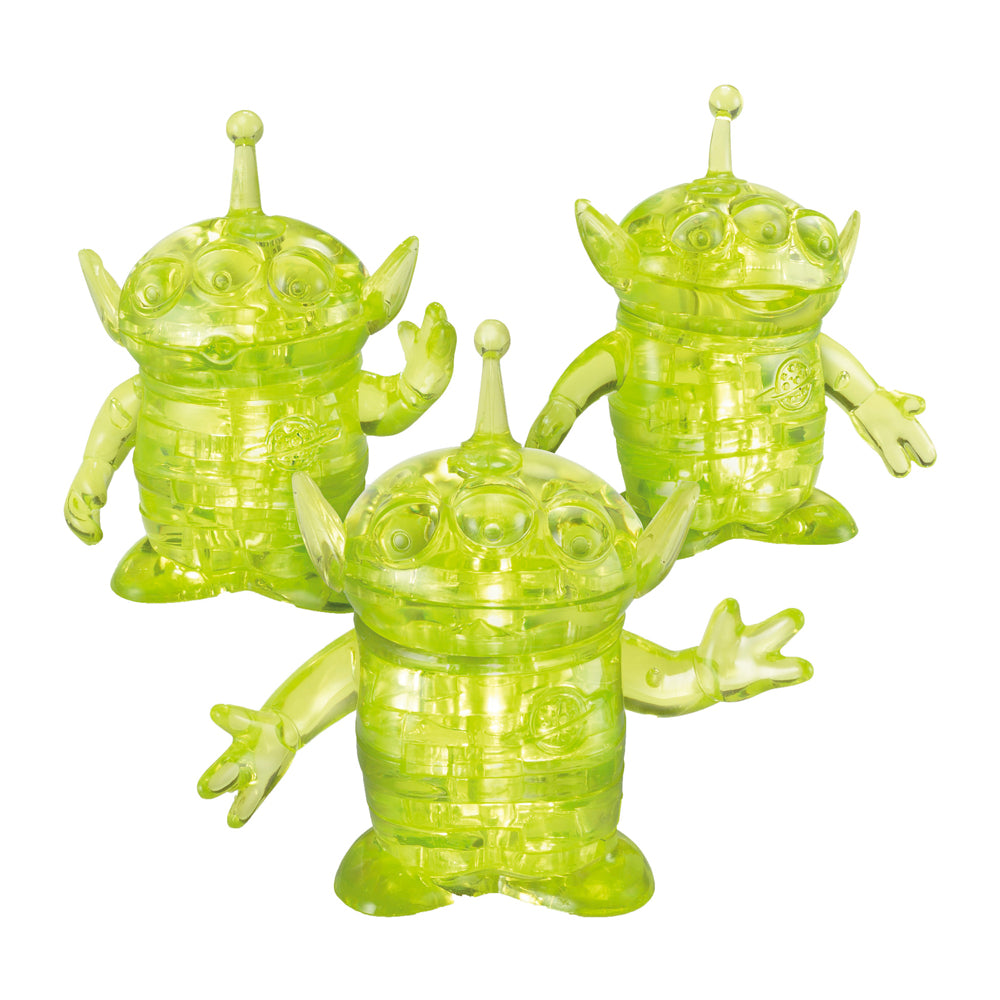 BePuzzled Disney Toy Story 4 Aliens 3D Crystal Puzzle - 51 Piece Brain Teaser for Kids & Adults | Fun STEM Toy for Family Game Night & Birthday Gifts