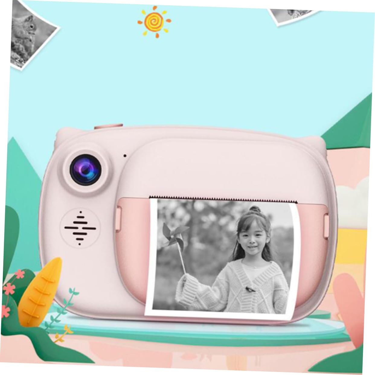 Gatuida 6 Rolls Thermal Printing Paper for Kids Instant Camera - Sensitive Replacement Paper & Transfer Paper Accessory - Perfect for Birthday Gifts, Party Favors, and Creative Photography Fun