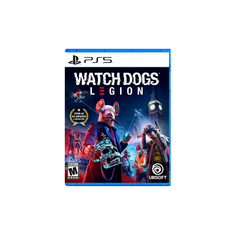 Watch Dogs Legion - PlayStation 5 (PS5) Game - North America Edition - Open World Cyberpunk Action Adventure for Solo & Multiplayer Gaming