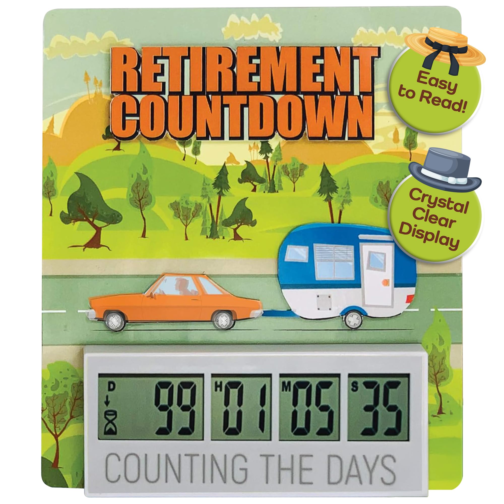 999 Day Countdown Timer - Digital Retirement, Wedding & Baby Shower Countdown Clock | Perfect for Special Events, Milestones & Gift Giving