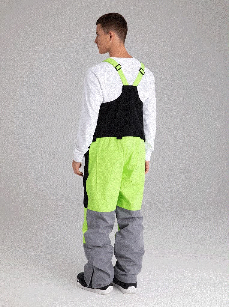 SEARIPE Women's & Men's Insulated Snow Bib Overalls - Adjustable Waterproof Ski Pants for Hiking, Climbing & Winter Sports | Durable Wear-Resistant Design for Cold Weather Adventures