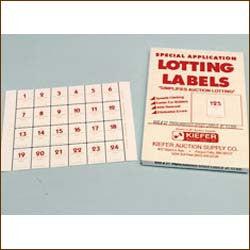 Pre-Numbered Speed Lot Labels - Medium Size (500/Pack) - Perfect for Warehouse, Inventory & Shipping Organization
