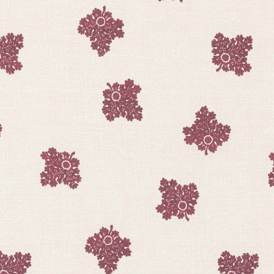 D'Arbres Premium Linen Fabric Samples - Soft Raspberry Color for DIY Sewing, Home Decor & Craft Projects