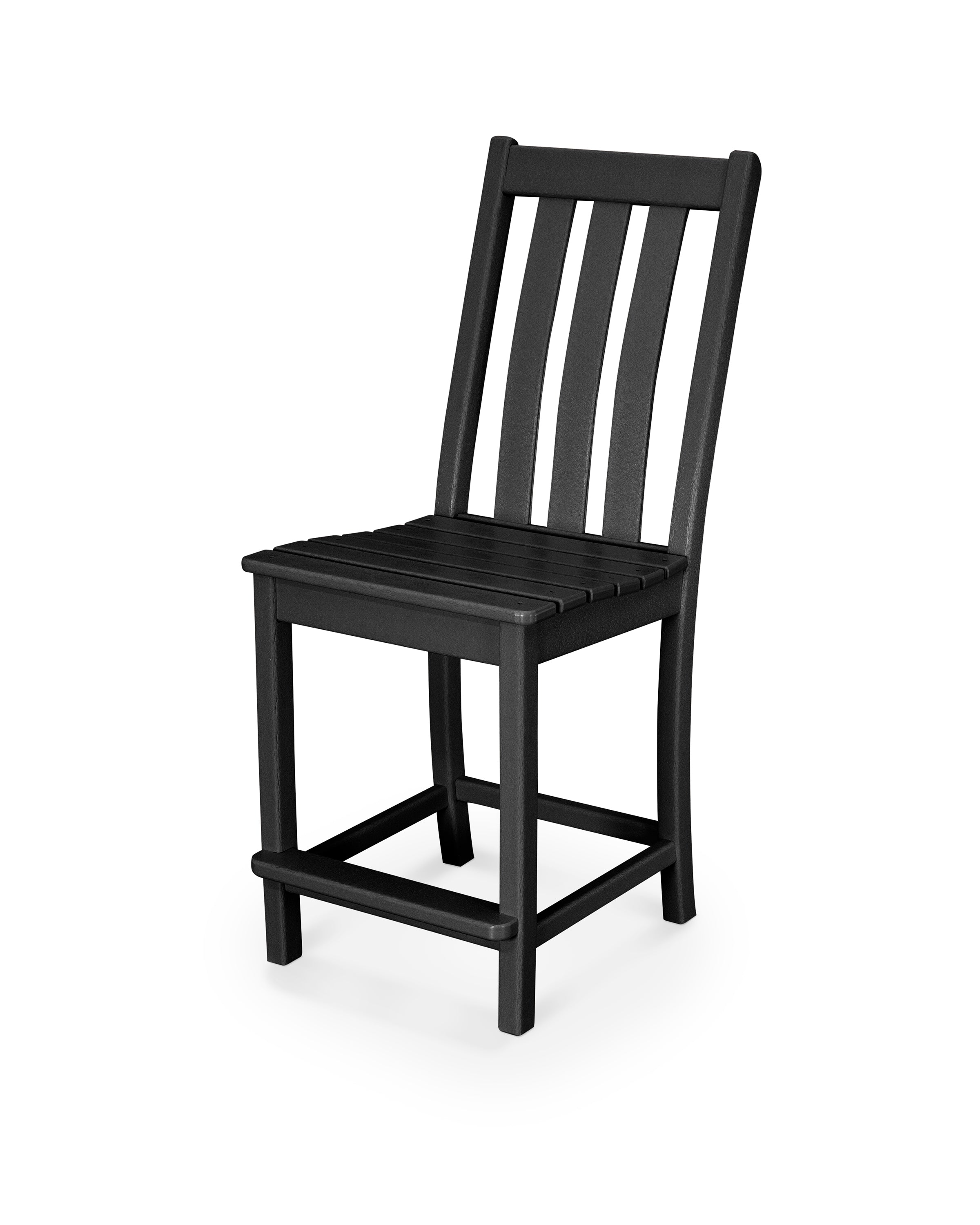 POLYWOOD Vineyard Counter Height Chair - Durable Outdoor Bar Stool for Patio, Deck, or Kitchen - Weather-Resistant & Easy to Clean - Perfect for Entertaining or Relaxing