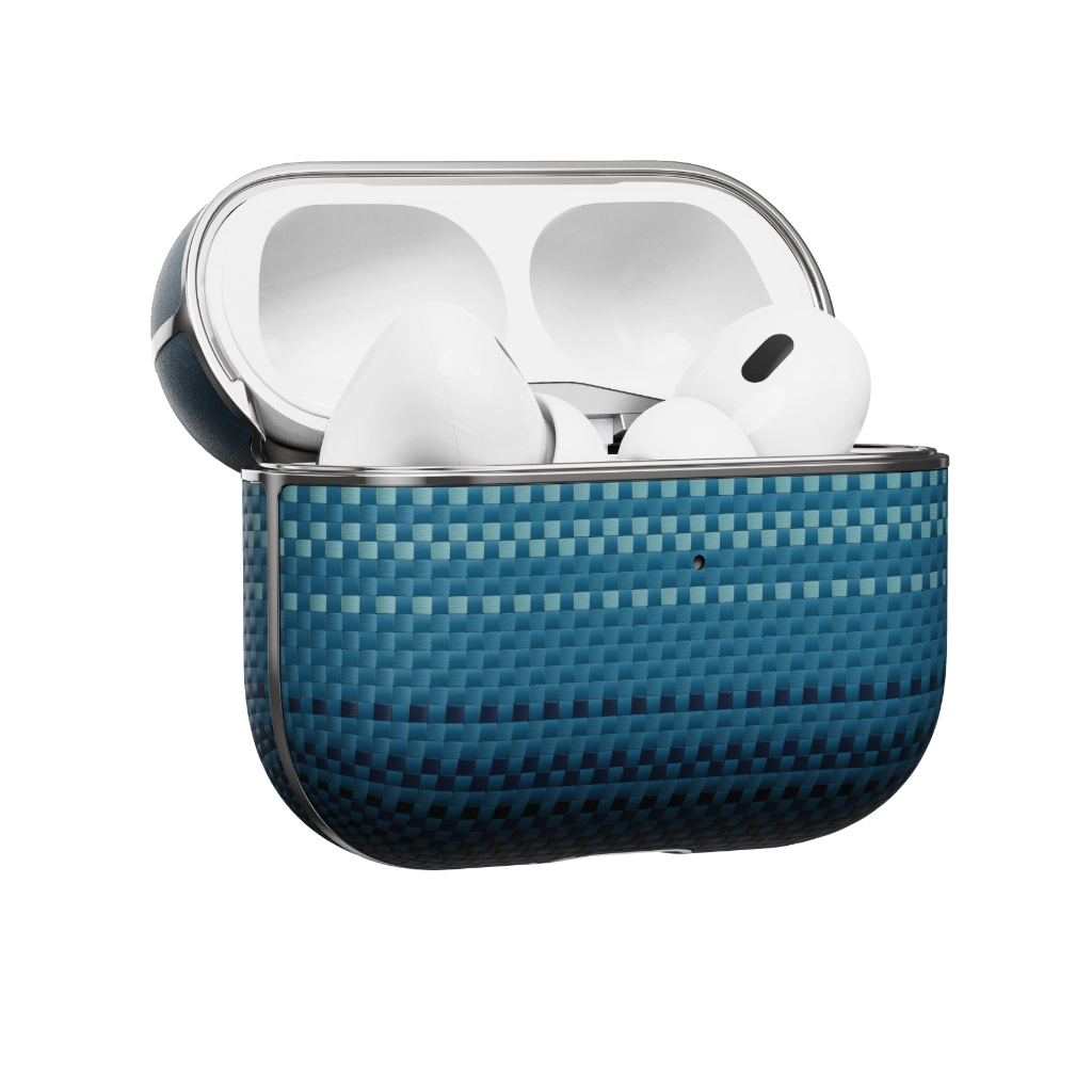 Durable Aramid Fiber Case for AirPods Pro 2 & AirPods 4 - Ultra-Thin Protective Cover with Precise Cutouts | Perfect for Gym, Travel & Everyday Use