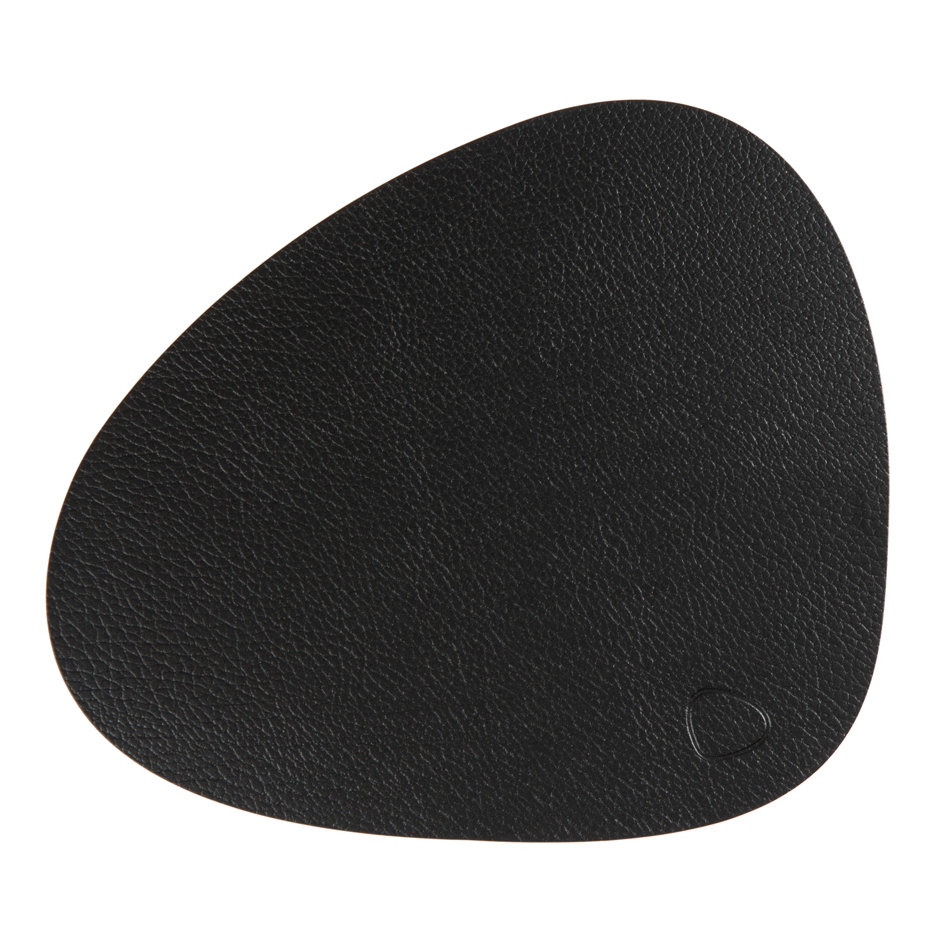 Premium Non-Slip Black Curve Placemats - Set of 4 Modern Silicone Table Mats for Dining, Kitchen, Office or Party Decor - Heat Resistant & Easy Clean