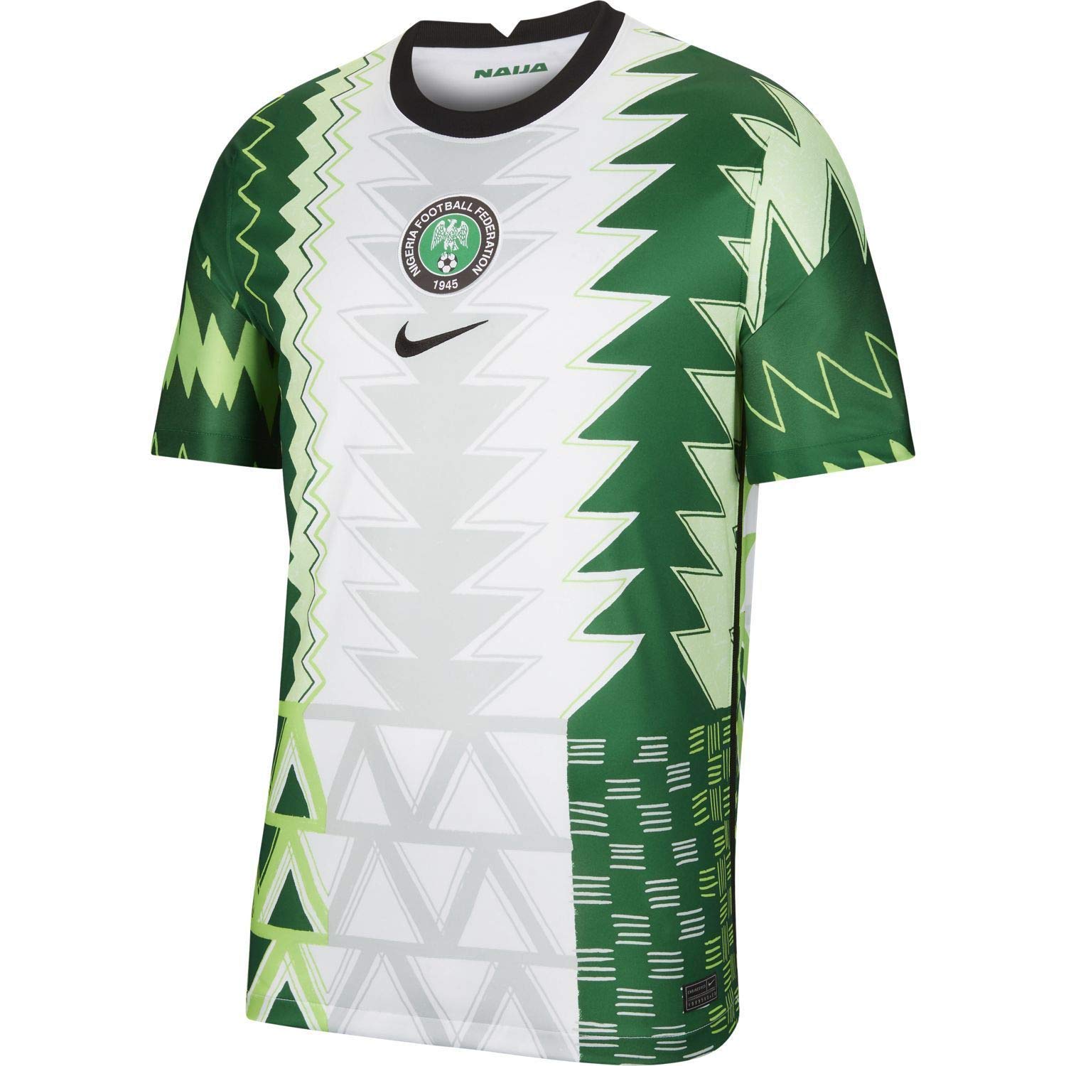 Nigeria National Team Home Jersey 2020-2021 - Authentic Football Soccer Shirt for Men, Size Large (L) - Perfect for Match Day, Fan Events & Sports Enthusiasts