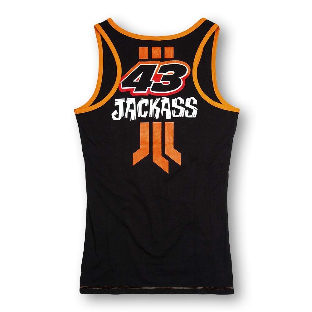 VR 46 Apparel Women's Jack Miller Tank Top - Lightweight Breathable Motorcycle Racing T-Shirt for Fans & Riders - Perfect for Race Day, Concerts & Casual Wear