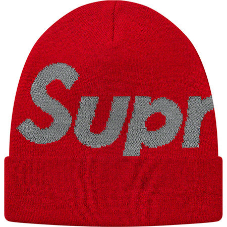 Supreme Big Logo Beanie Winter Hat - Warm Knit Skull Cap for Men & Women - Streetwear Fashion Accessory for Cold Weather, Outdoor Sports & Urban Style