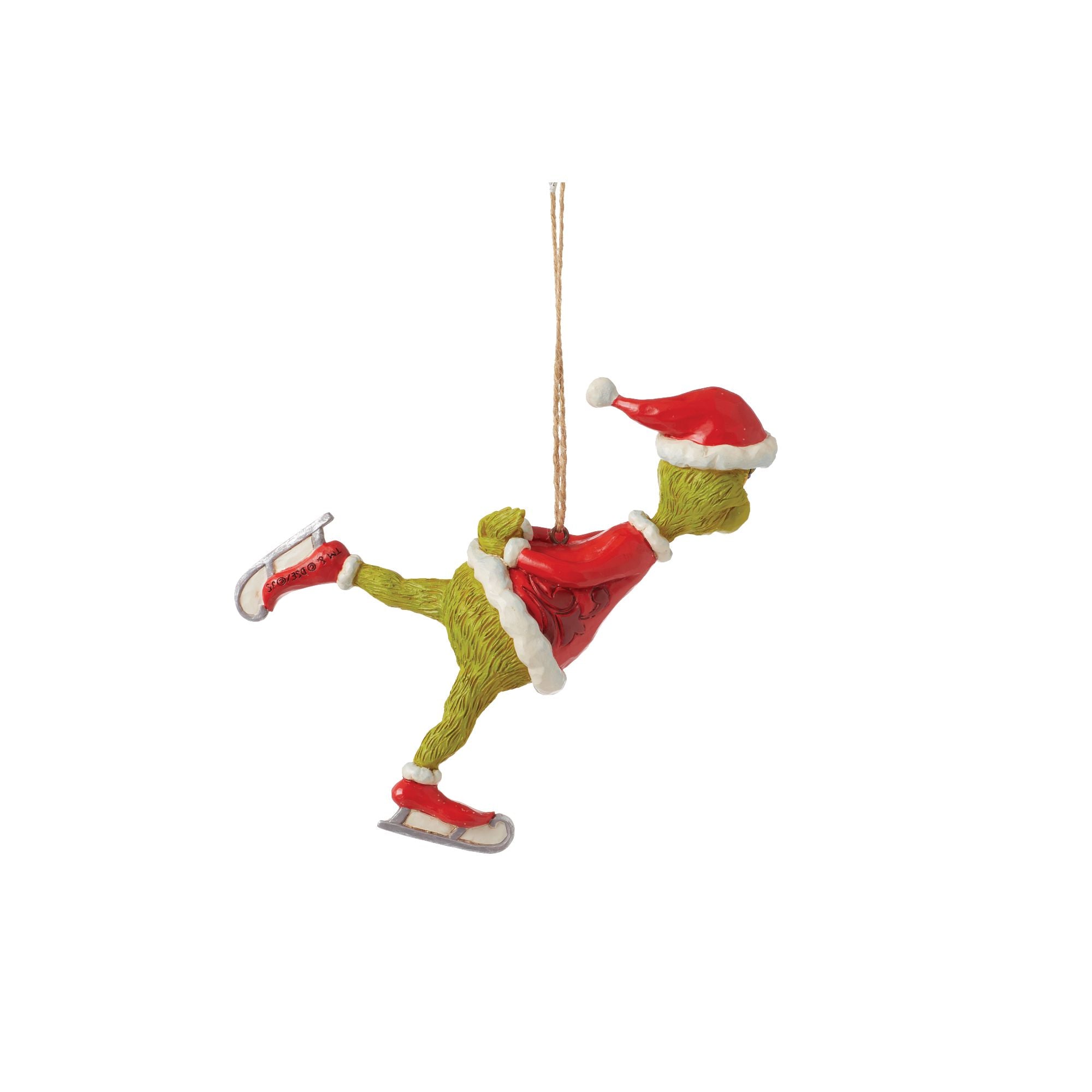 Grinch Christmas Ice Skating Costume for Kids & Adults - Fun Holiday Party Outfit & Themed Skating Event Wear