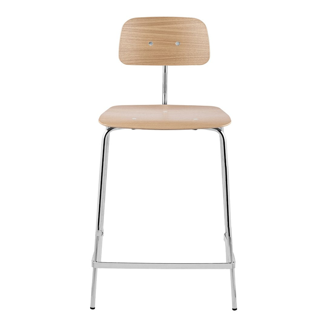 Kevi 2061 Counter Stool - Modern Bar Stool with Adjustable Height for Kitchen Island, Breakfast Bar & Home Decor - Durable & Comfortable Dining Stool