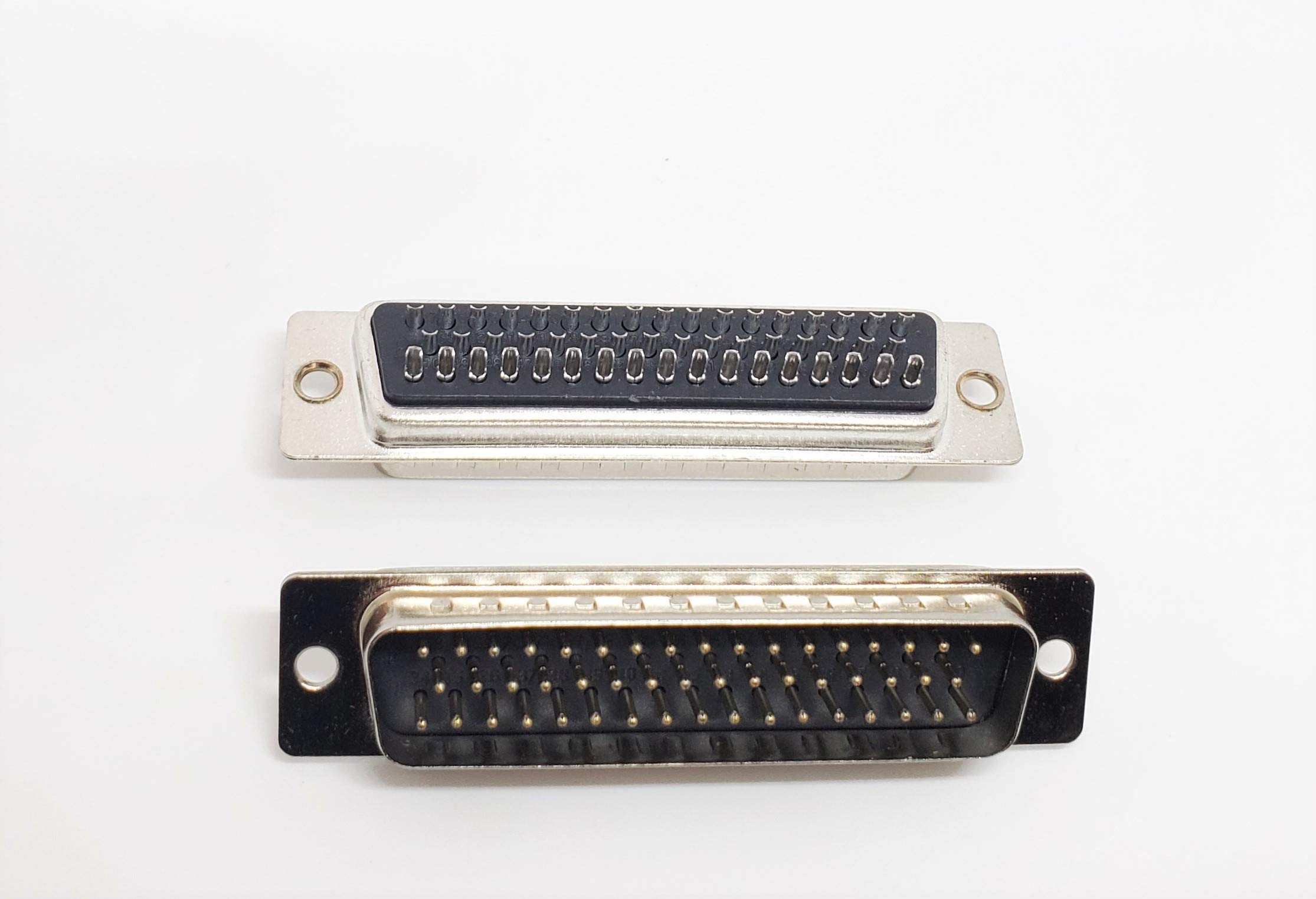 Db50 Male D-Sub Solder Cup Connector 2-Pack - High-Quality PC Accessories for Industrial and Computer Hardware Applications