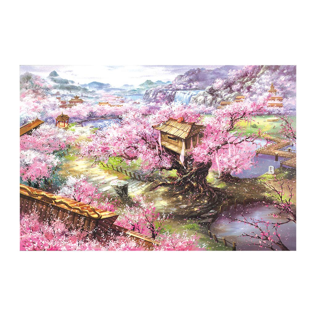 TRENDINAO 1000-Piece Adult Jigsaw Puzzle - Landscape Building Design, Educational Brain Teaser for Adults & Kids - Perfect for Family Game Night & Stress Relief