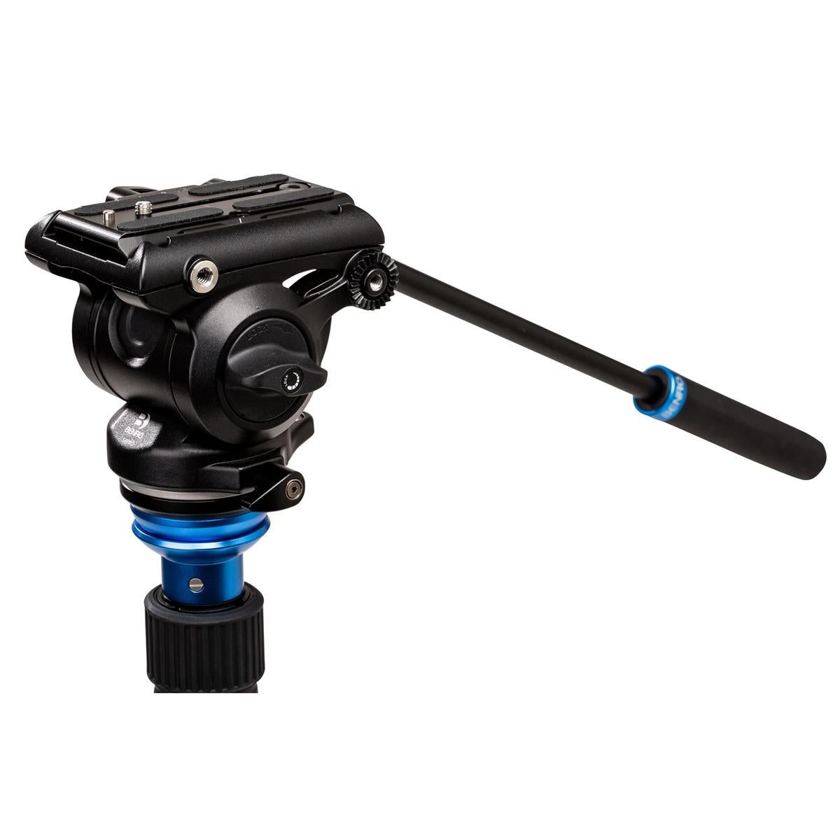 Benro S4PRO Professional Video Tripod Head - Smooth 360° Panning & Tilting for DSLR Cameras | Perfect for Vlogging, Filmmaking & Photography