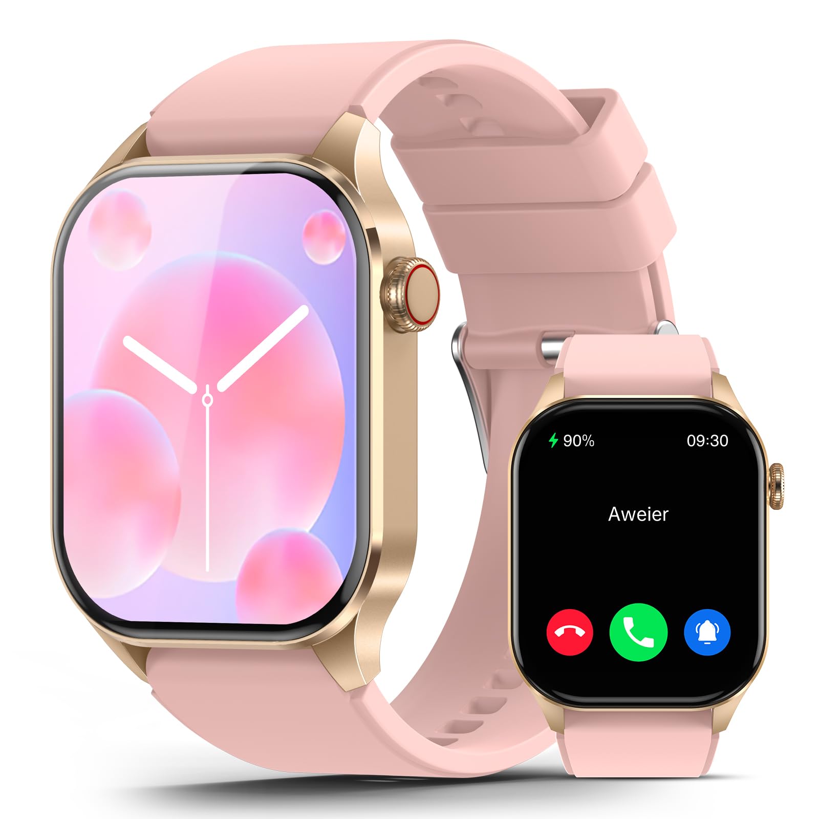 Smart Watch for Women with Blood Oxygen Monitor, 136+ Sports Modes, 2.04