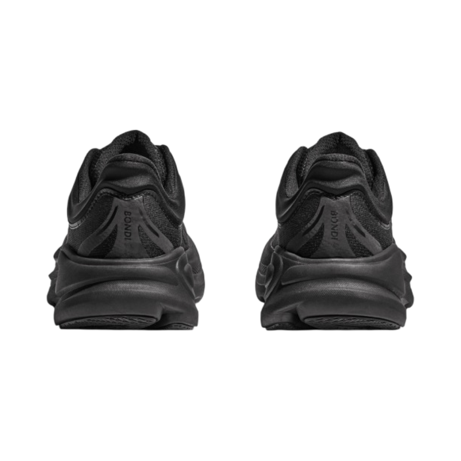 Hoka Bondi 9 Men's Running Shoes 4E Wide Width in Black - Cushioned Comfort for Long Distance Running & Walking
