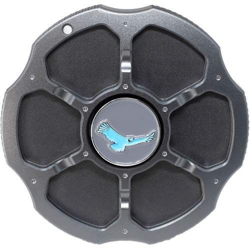 Kondor Blue Aluminum Body Cap for Micro Four Thirds Cameras - Durable Space Gray Lens Cover - Perfect for Sony, Panasonic, Olympus & Blackmagic MFT Cameras - Ideal for Travel & Camera Protection